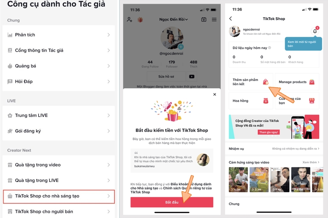 Các bước tạo tài khoản TikTok Affiliate đầy đủ nhất cho người mới bắt đầu.