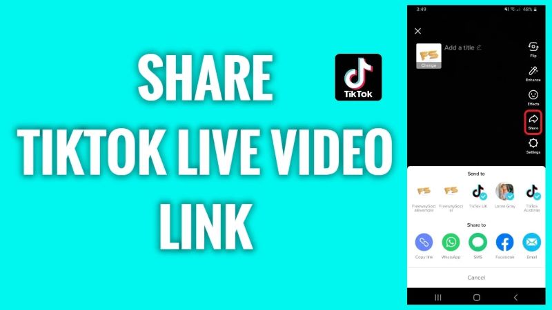 Hướng dẫn chi tiết c&aacute;c bước tạo đơn mua lượt share video TikTok