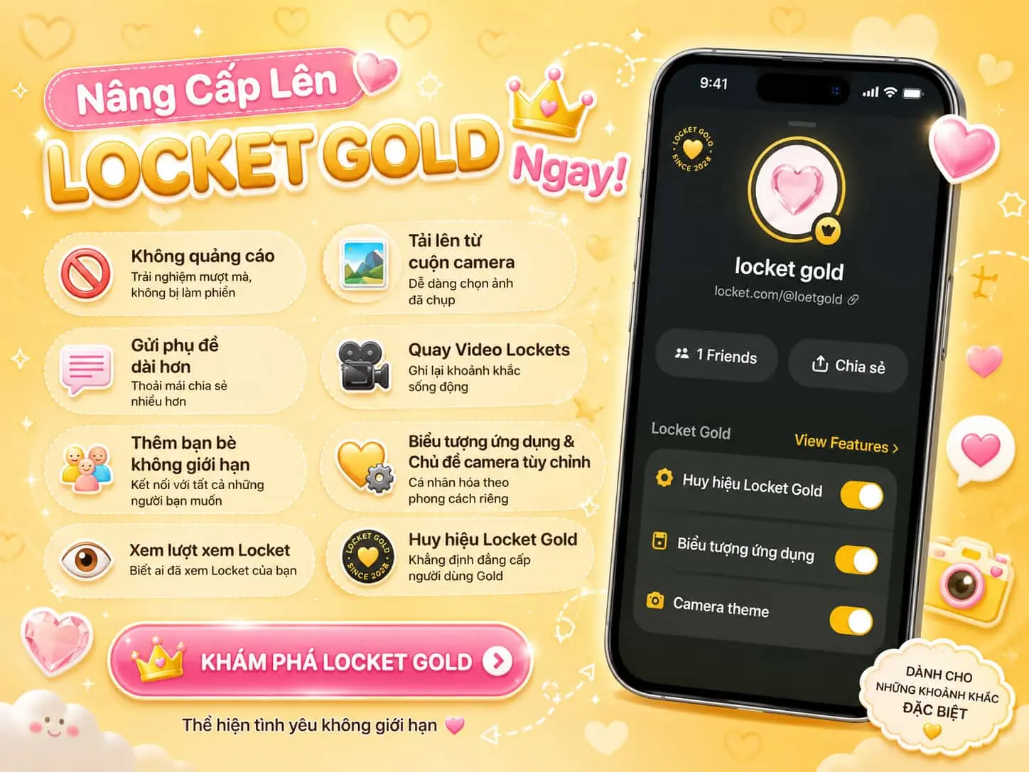 Locket Gold Android: Tải APK Mod Premium Mới Nhất 2026